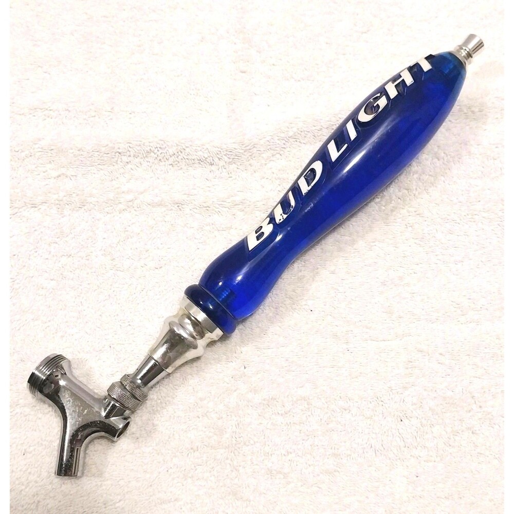 Vintage Bud Light Beer Tap Handle And Head  #C012